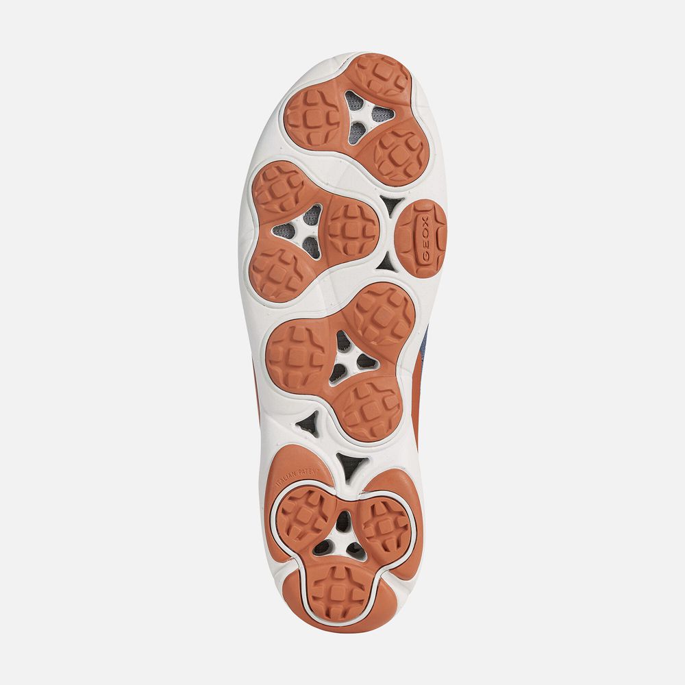 Geox Erkek Spor Ayakkabı Mavi/Kahverengi - Nebula - XCR-753216